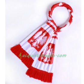 Polonia Mondiali 2018 Sciarpa Bianco Rosso